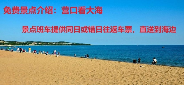 免费景点介绍：营口看大海